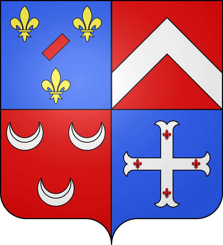 Blason de la ville de Veuxhaulles-sur-Aube (21)