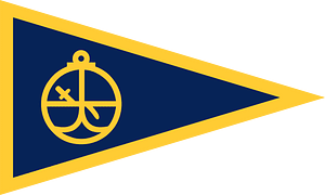 Burgee of YC Porto