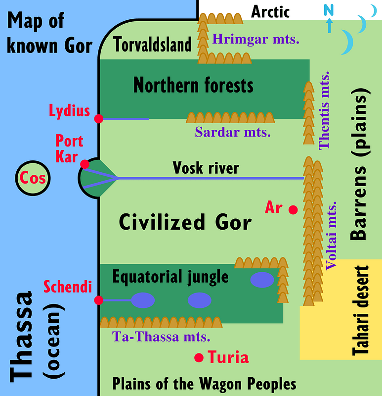 Gor-map-simplified - Free vector clipart images on creazilla.com