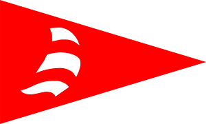 Burgee of Siglingafelag Reykjavíkur, Brokey