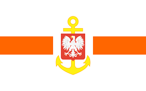 PRL service flag orange