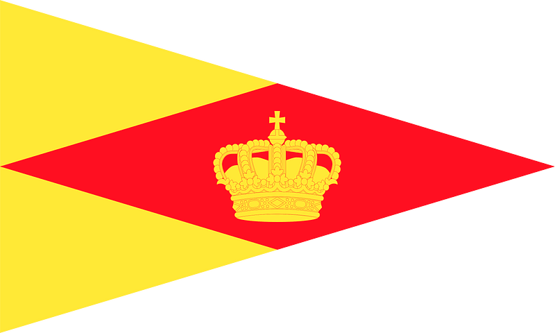 Burgee of Royal Yacht Club Oostende