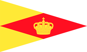 Burgee of Royal Yacht Club Oostende