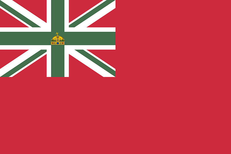 Ensign of Balaton-Füredi Yacht Club (1867)