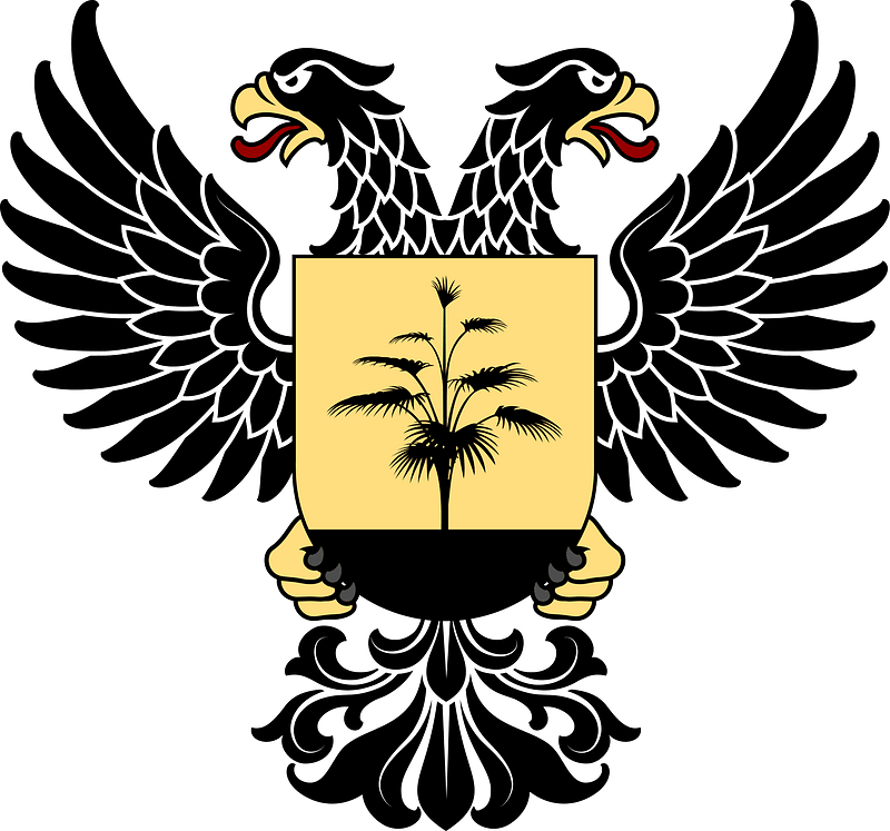 Double-Headed Eagle with the CoA of the Donets Basin
