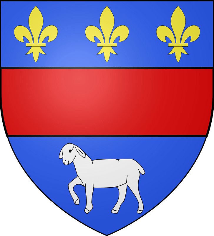 Blason de la ville de Dun-sur-Auron (18)