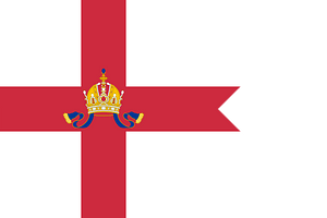 Pennant of the Commodore of the Imperial and Royal Yacht Squadron