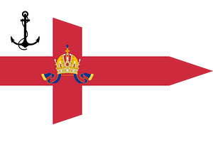 Pennant of Members of the Imperial and Royal Yacht Squadron (Cisleithania)