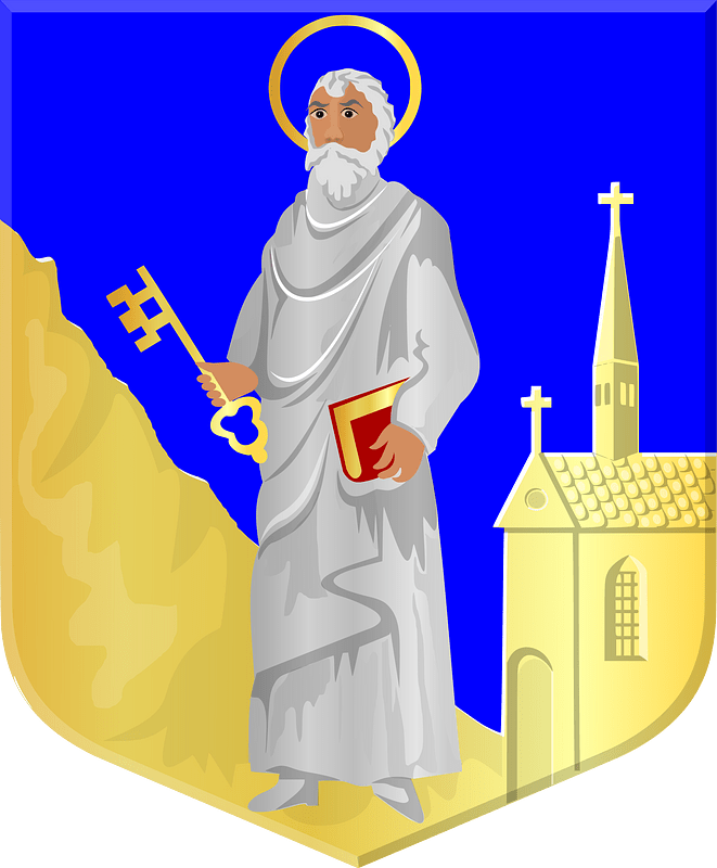 Sint Pieter wapen HRVA