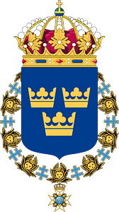 Coat of arms of Sweden (Order of Seraphim)