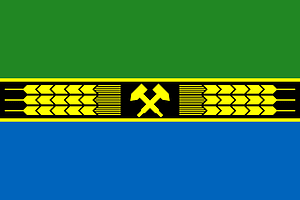 Flag of Dobropillia raion