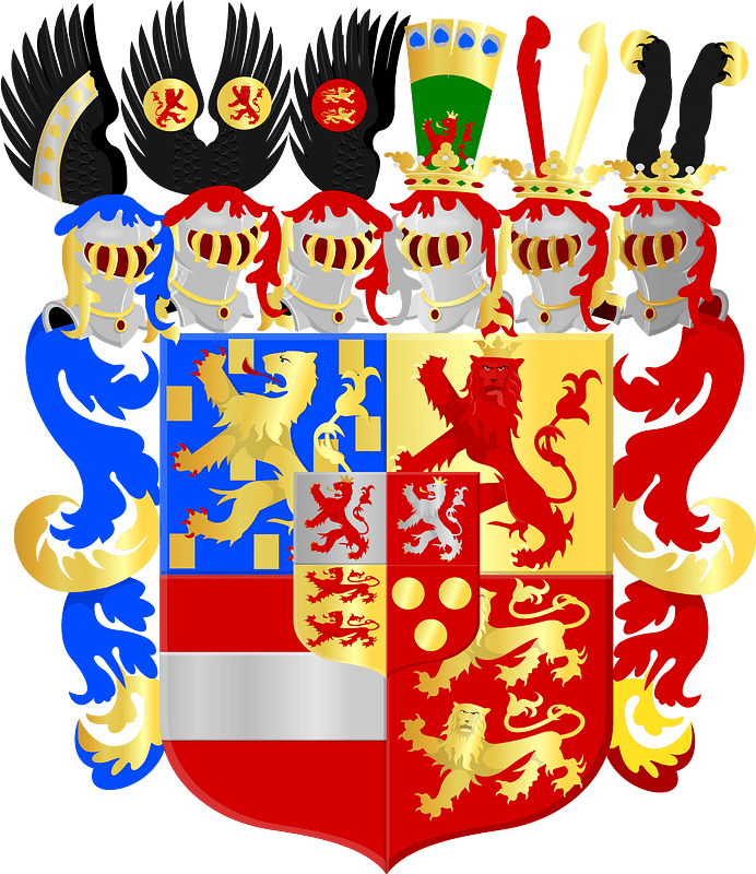 Nassau Siegen Dillenburg Diez wapen