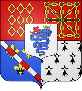 Blason de la ville de Sainte-Maure-de-Touraine (37)