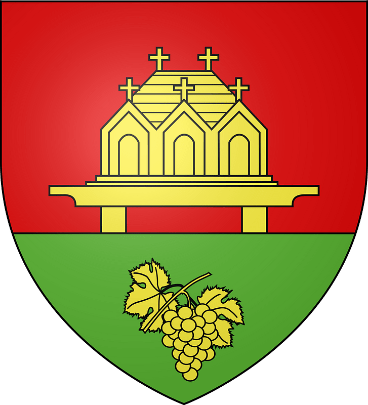 Blason de la ville de Saint-Martin-le-Beau (37)