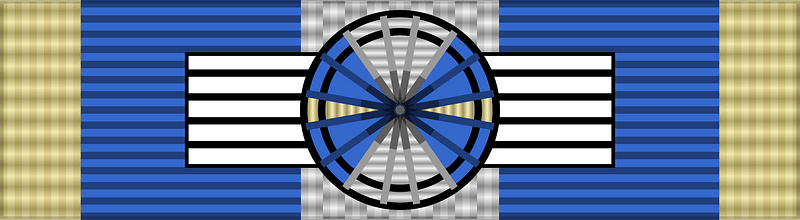ROM Order of the Crown of Romania 1938-war-ribbon Comm BAR