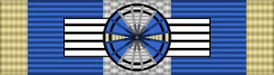 ROM Order of the Crown of Romania 1938-war-ribbon Comm BAR