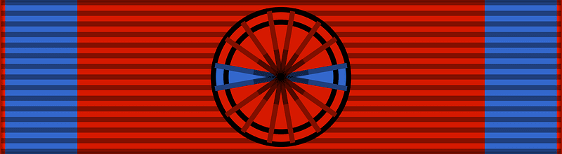 ROM Order of the Crown of Romania VM Officer BAR