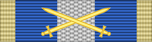 ROM Order of the Crown of Romania 1938-war-ribbon-swords Knight BAR