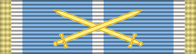 ROU Faithful Service Medal 2000-war-ribbon BAR