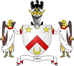 Blason famille Vismes (avec ornements)