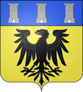 Blason de la ville d'Aulas (30)