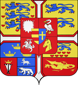 Frederic VI of Denmark Arms