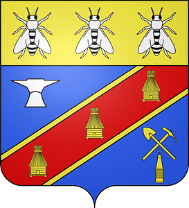 Blason de la ville de Bessèges (30)