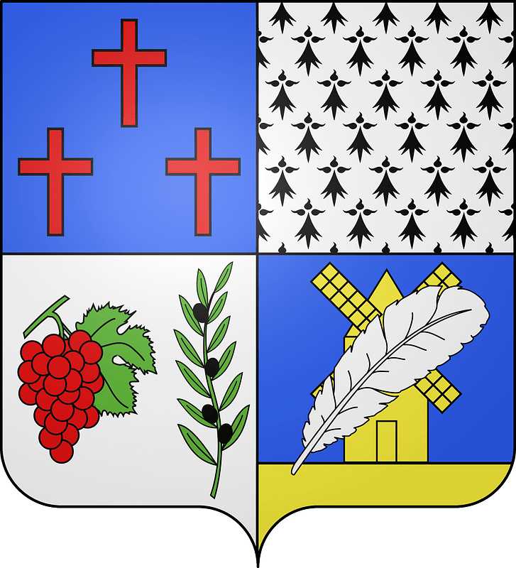 Blason de la ville de Bezouce (30)