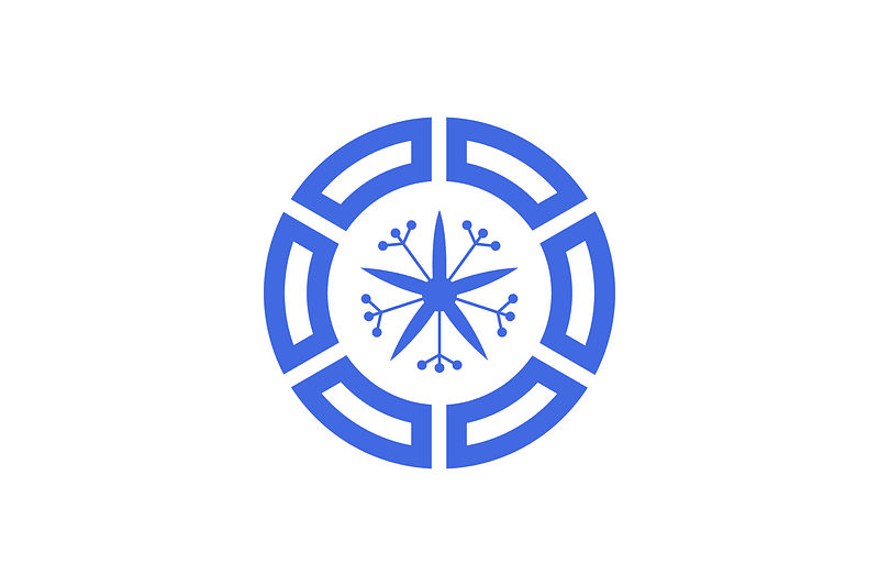 Flag of Muroran, Hokkaido