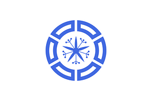 Flag of Muroran, Hokkaido