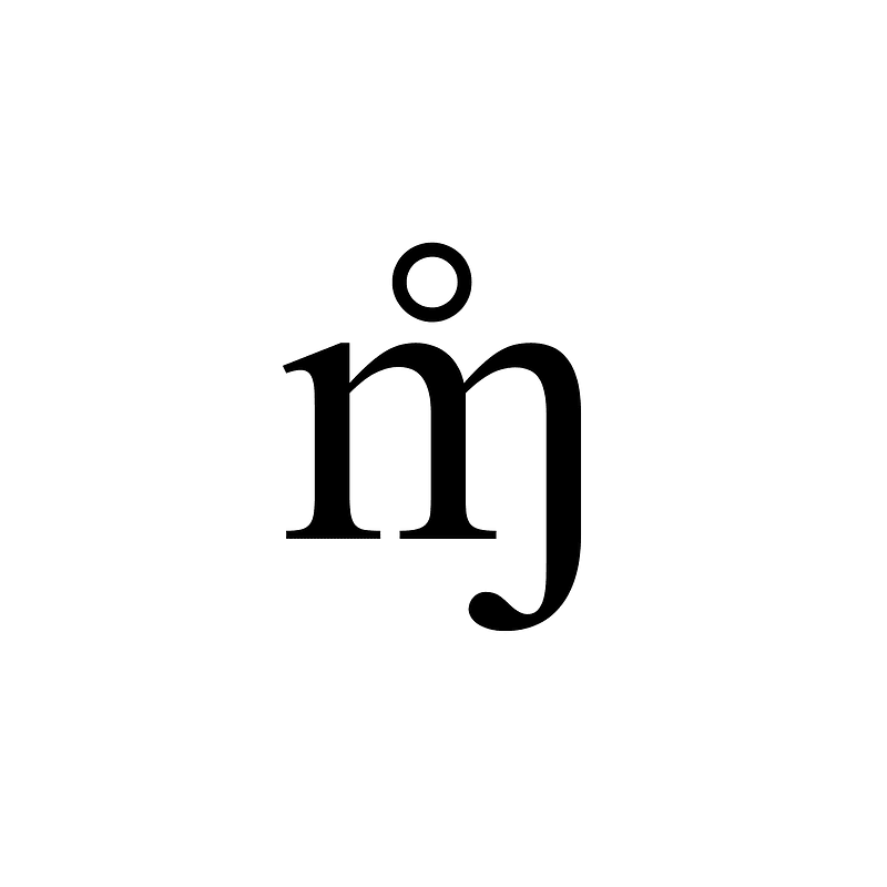Doulos SIL — ɱ̊