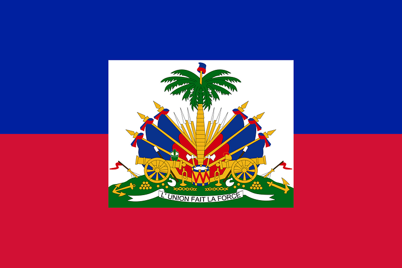 Flag of Haiti (1859–1964, 3-2)