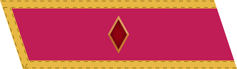 Red Army 1935 collar small kombrig