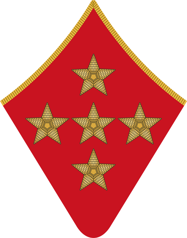 RKKA 1940 collar OF9 general armii