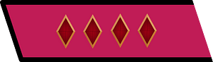 RKKA collar small army commissar 2nd rank
