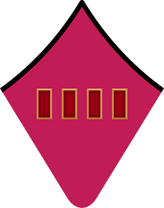 RKKA collar big regimental commissar 1940