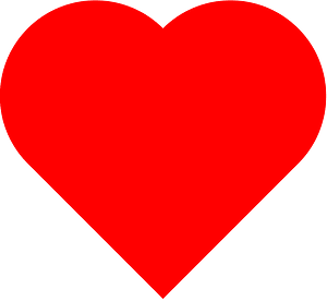 A perfect SVG heart