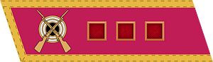 RKKA 1940 collar small OF1a starshy leytenant