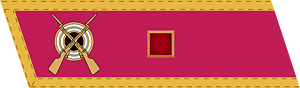 RKKA 1940 collar small OF1c mladshy leytenant