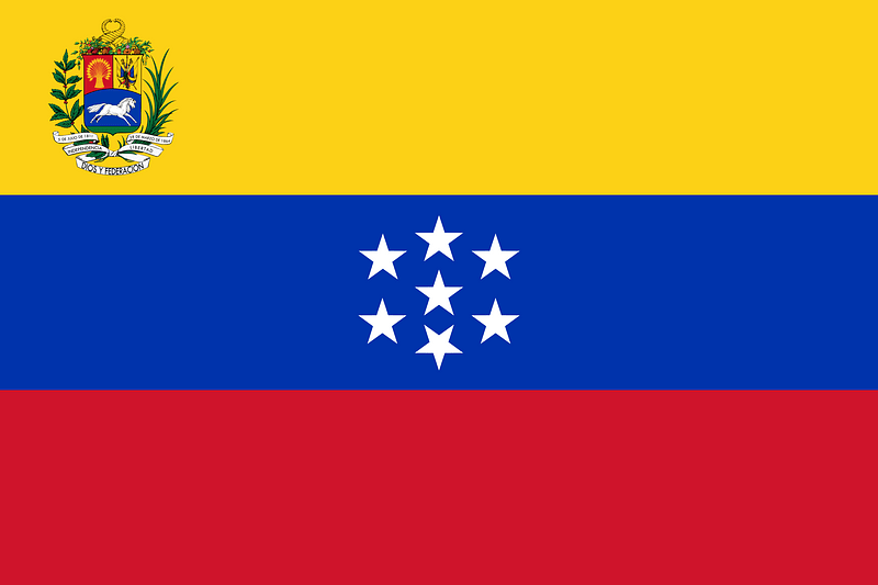 State flag of Venezuela (1863-1905)