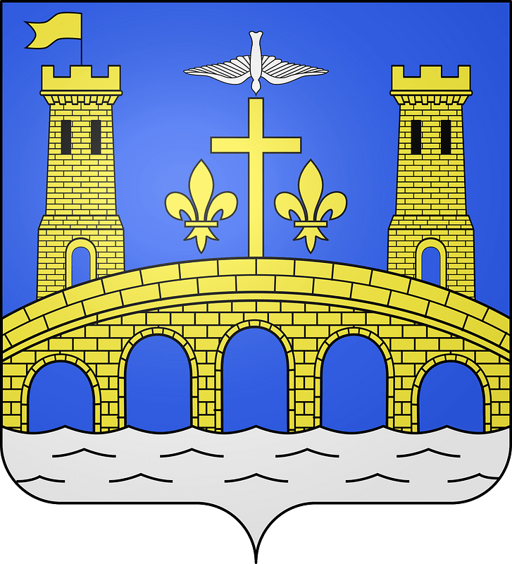 Blason de la ville de Pont-Saint-Esprit (30)