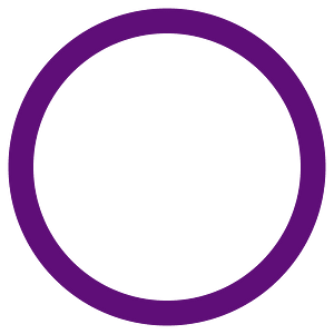 Purple circle 100%