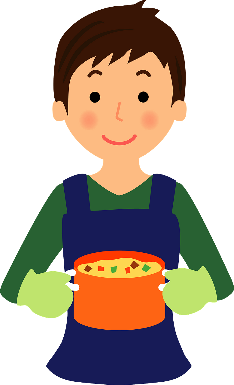Man is Cooking
