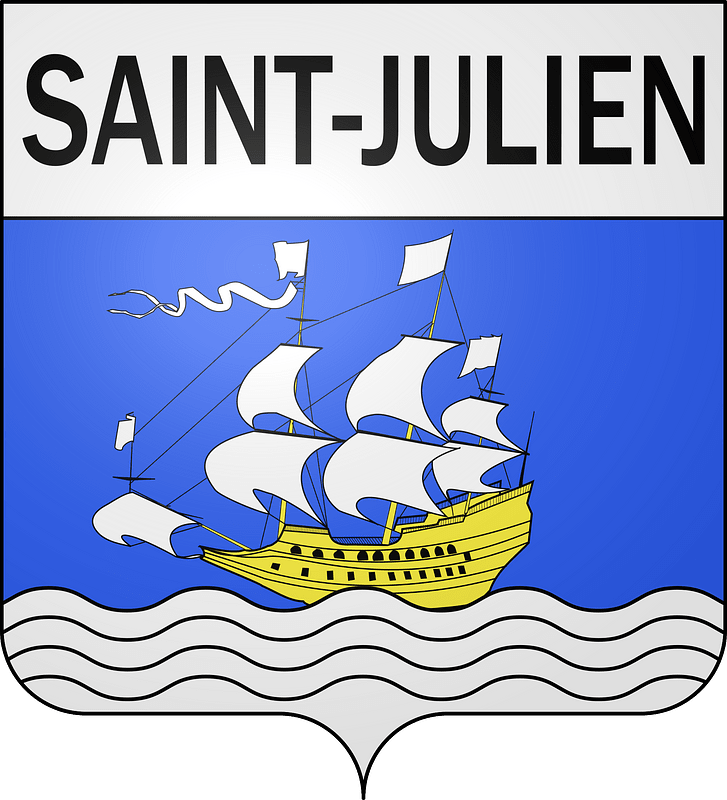 Blason de la ville de Saint-Julien-de-la-Nef (30)