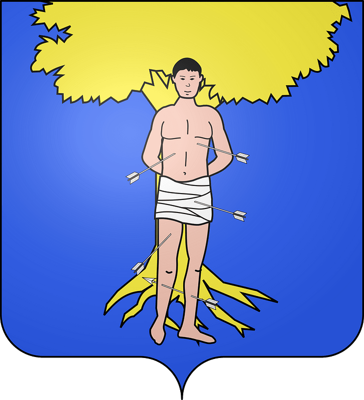 Blason de la ville de Saint-Sébastien-d'Aigrefeuille (30)