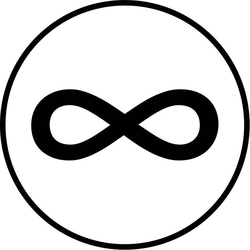 Infinity in circle