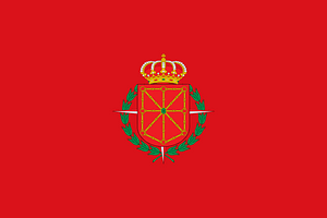 Bandera de Navarra (1937-1981)