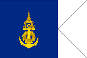 Flag Thai Navy Squadron Commander
