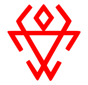 Chernobog symbol red