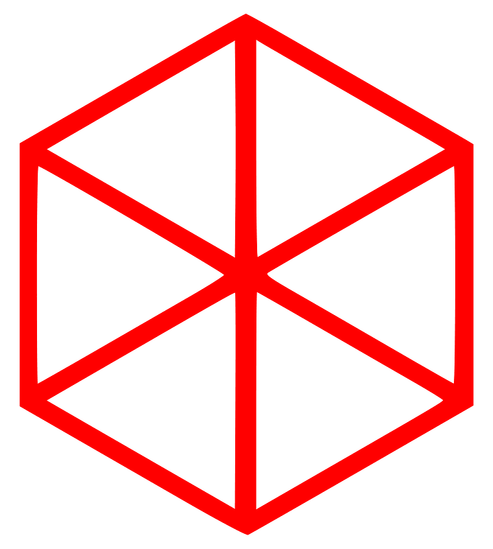 Perun symbol red